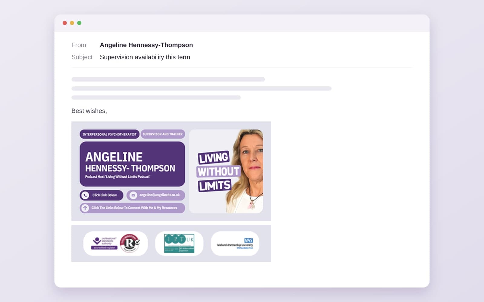 Therapist Email Signature: What to Include, With Examples