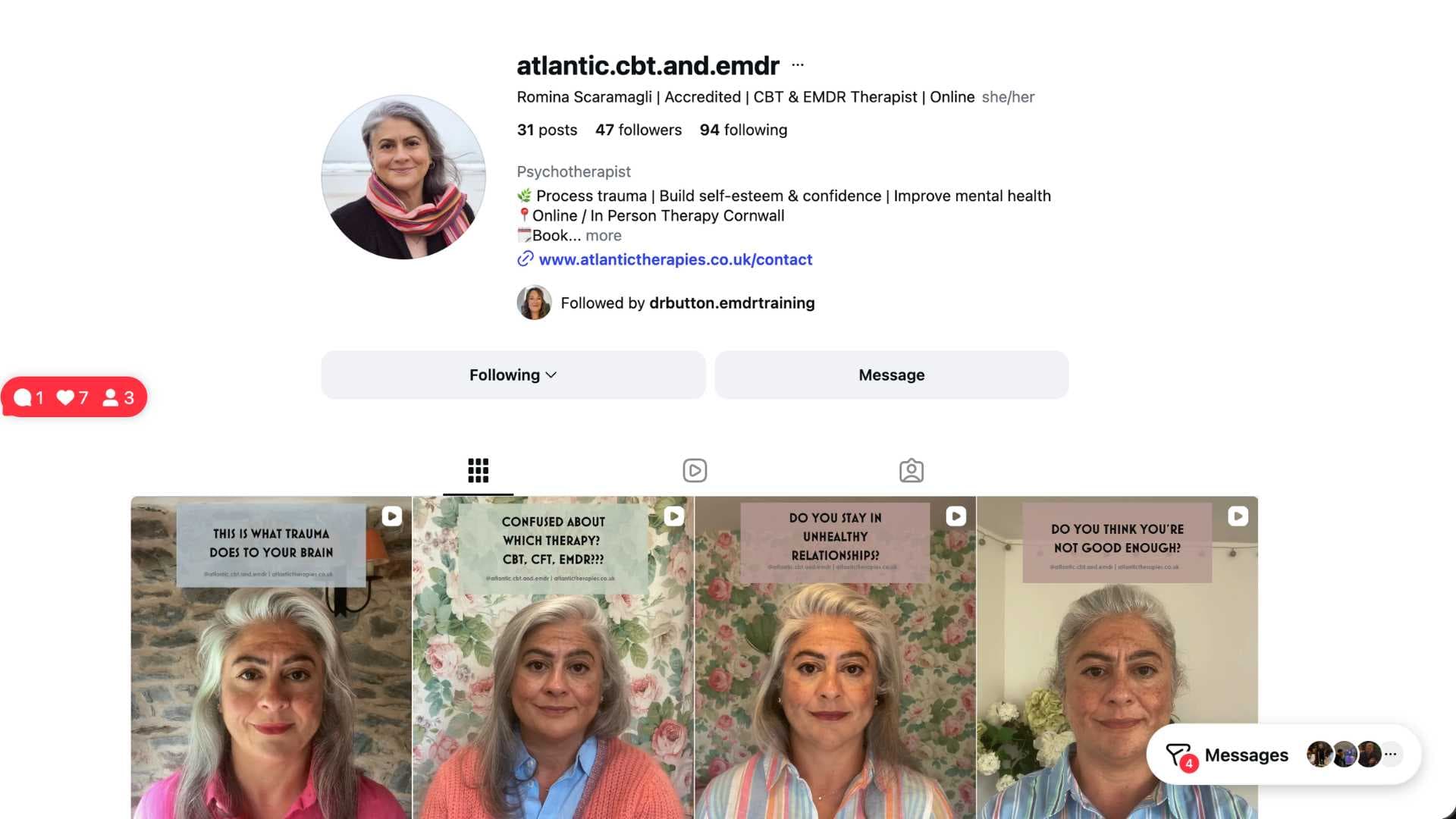 Atlantic CBT & EMDR — project by Psyche Creative