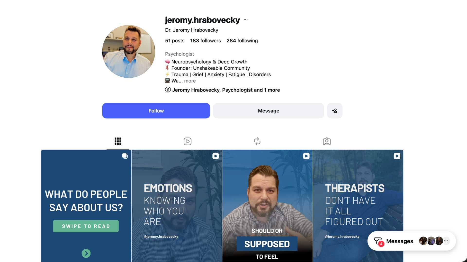 Dr Jeromy Hrabovecky — project by Psyche Creative