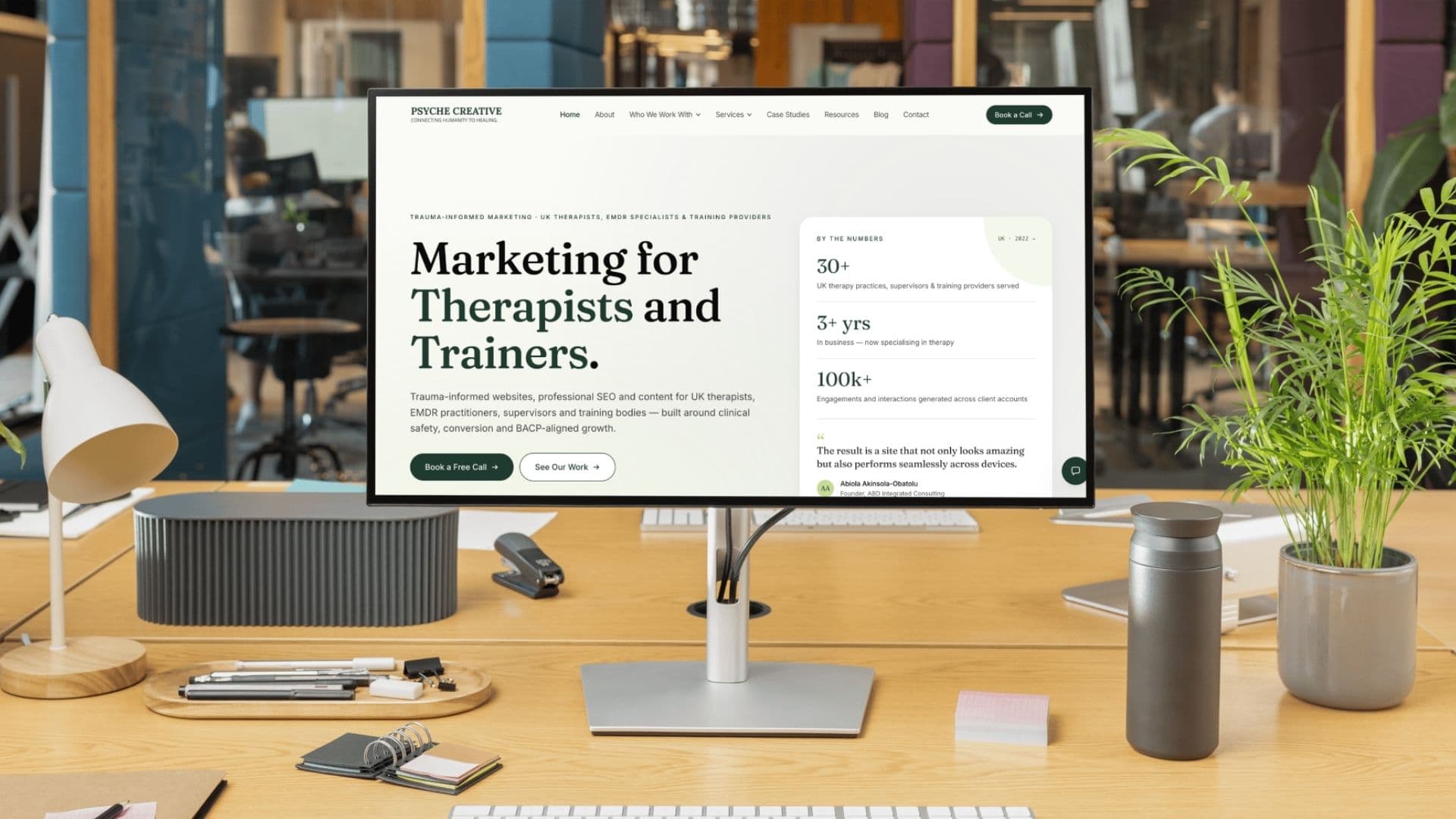 Best Website Builder for Therapists in the UK: Wix vs Squarespace vs WordPress vs Framer vs Custom
